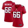 Women's Atlanta Falcons James Brockermeyer Red Team Game Jersey