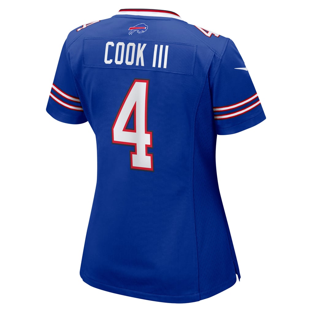 Women's Buffalo Bills James Cook III Royal Team Game Jersey