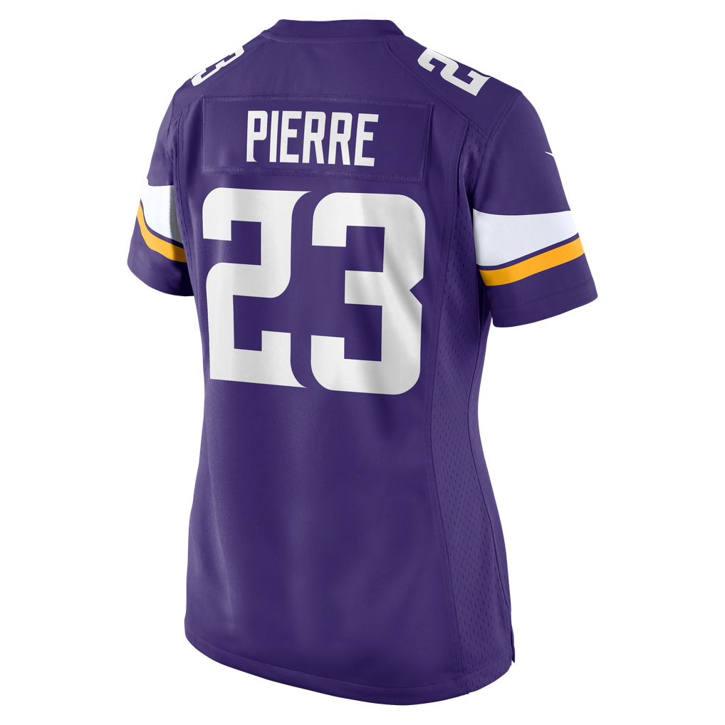 Women's Minnesota Vikings James Pierre Purple Team Game Jersey