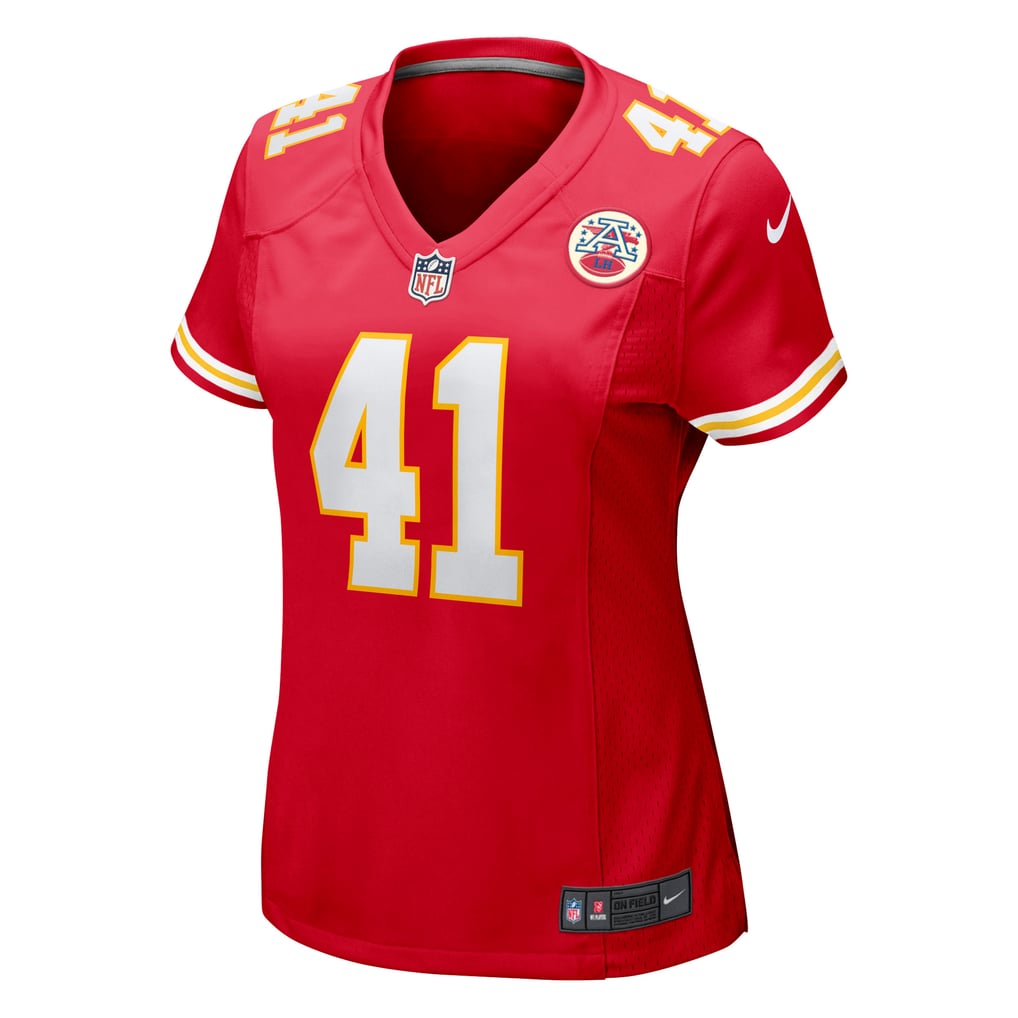 Women's Kansas City Chiefs James Winchester Red Game Jersey