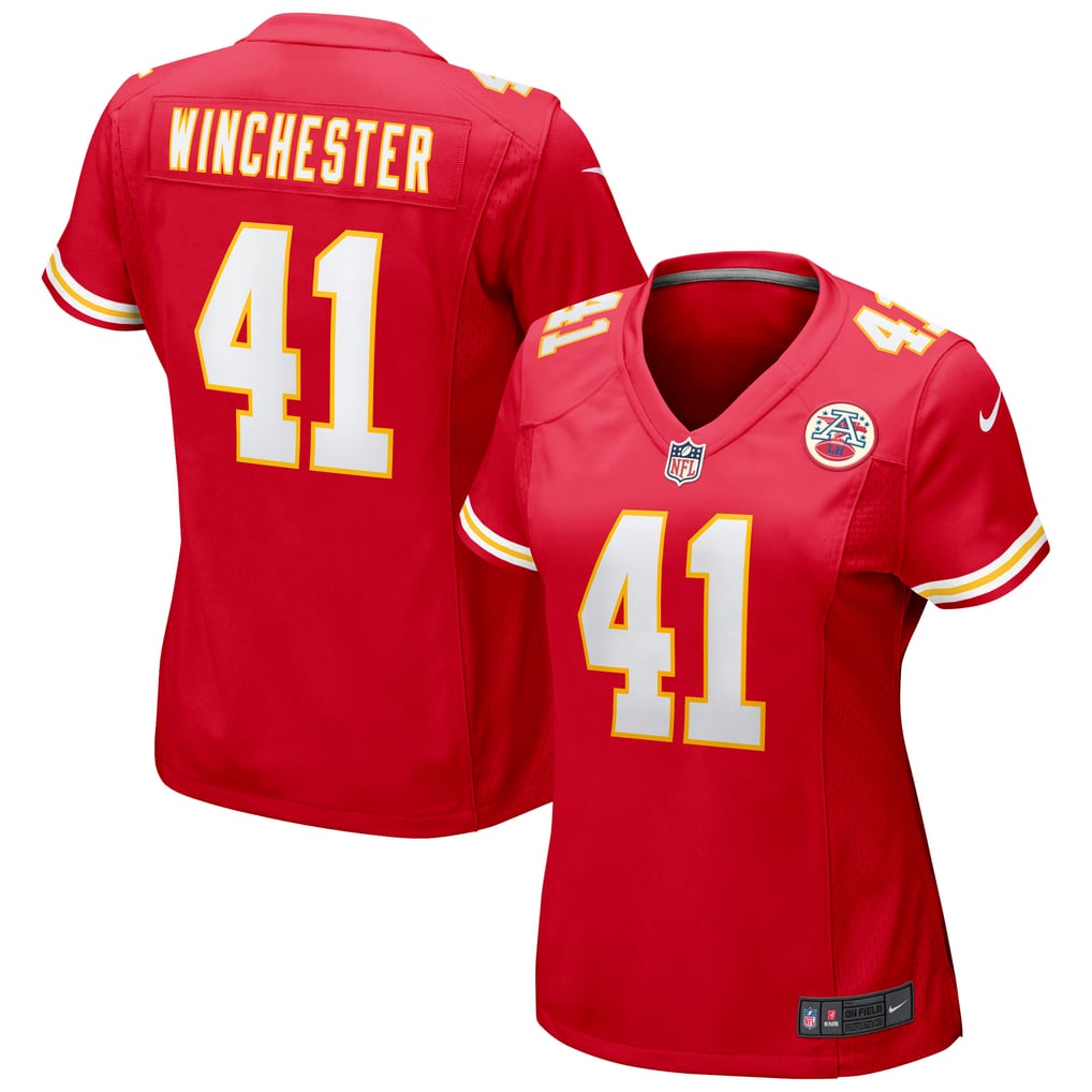 Women's Kansas City Chiefs James Winchester Red Game Jersey