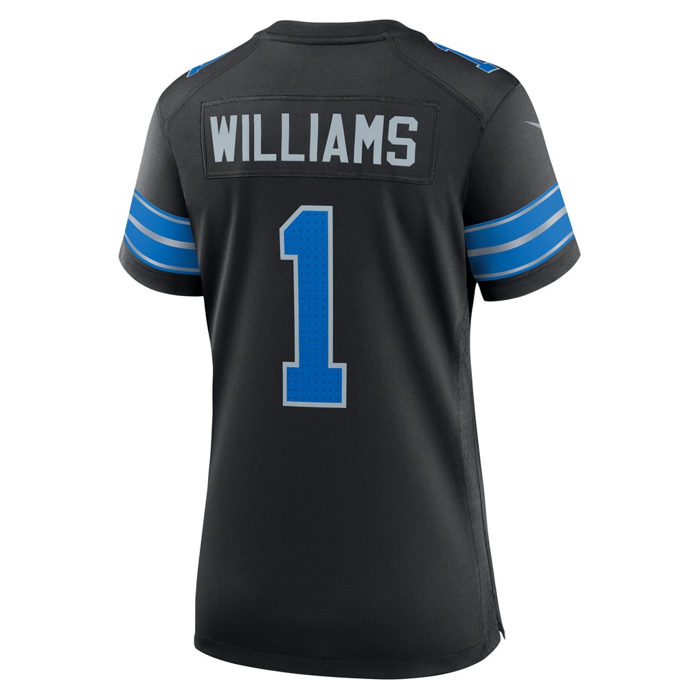 Women's Detroit Lions Jameson Williams Black 2nd Alternate Game Player Jersey