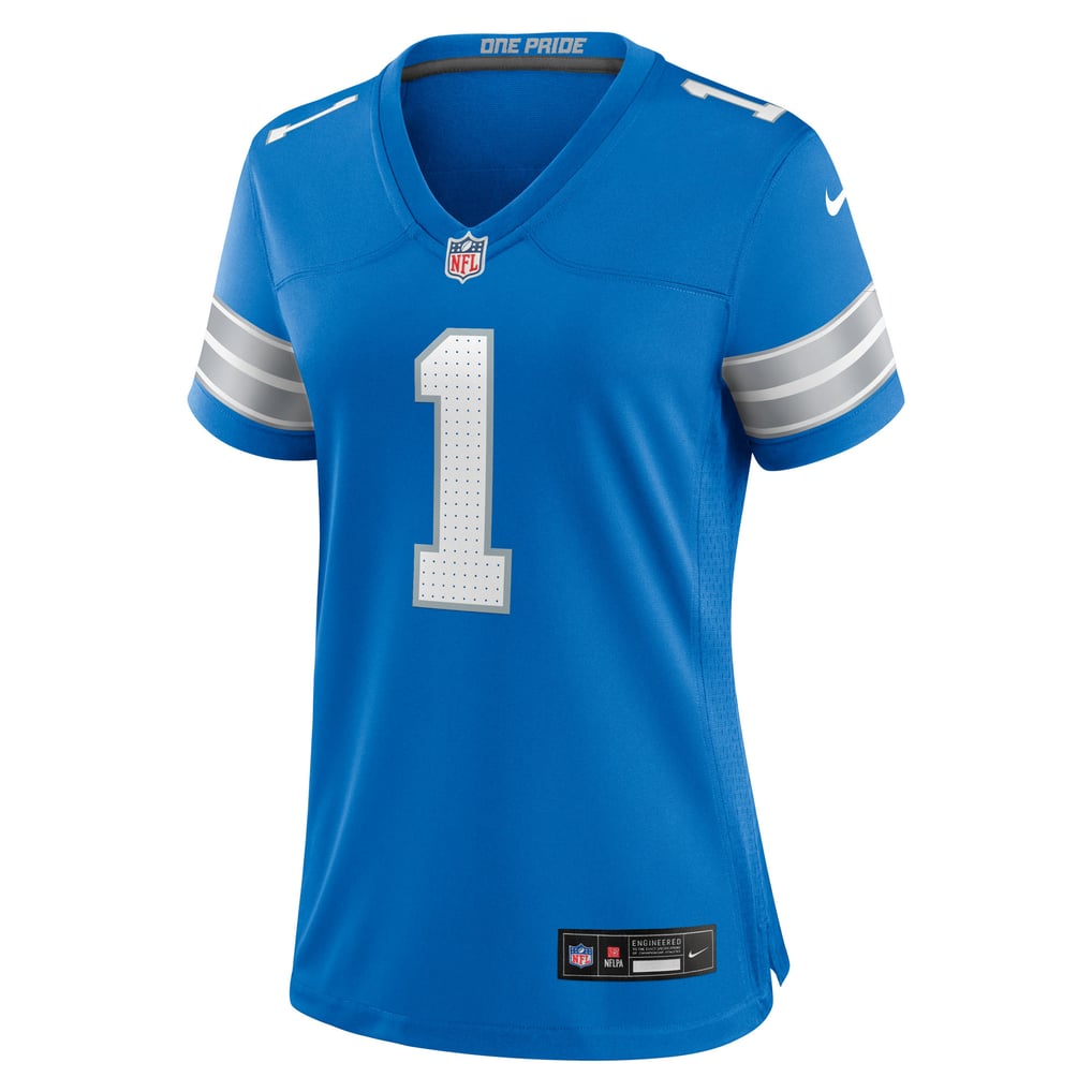 Women's Detroit Lions Jameson Williams Blue Game Player Jersey