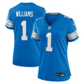 Women's Detroit Lions Jameson Williams Blue Game Player Jersey