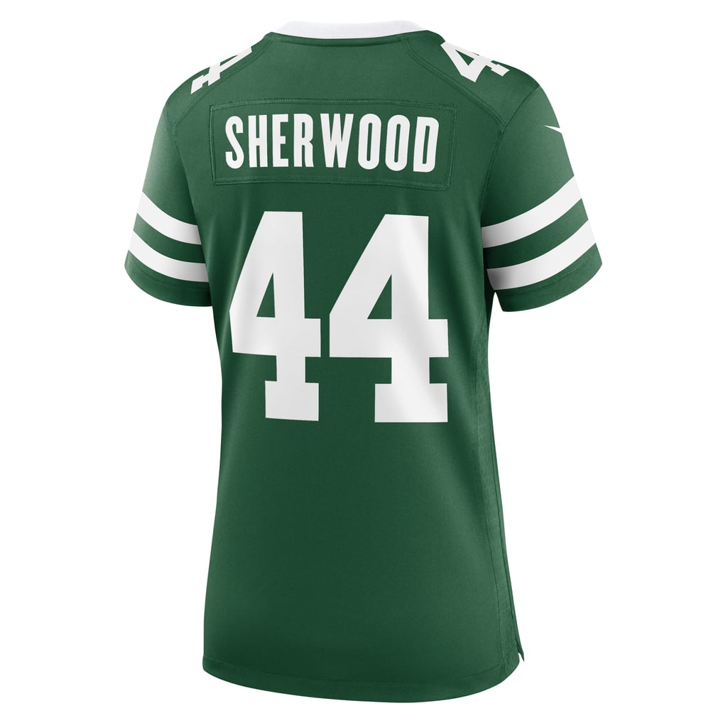 Women's New York Jets Jamien Sherwood Legacy Green Game Jersey