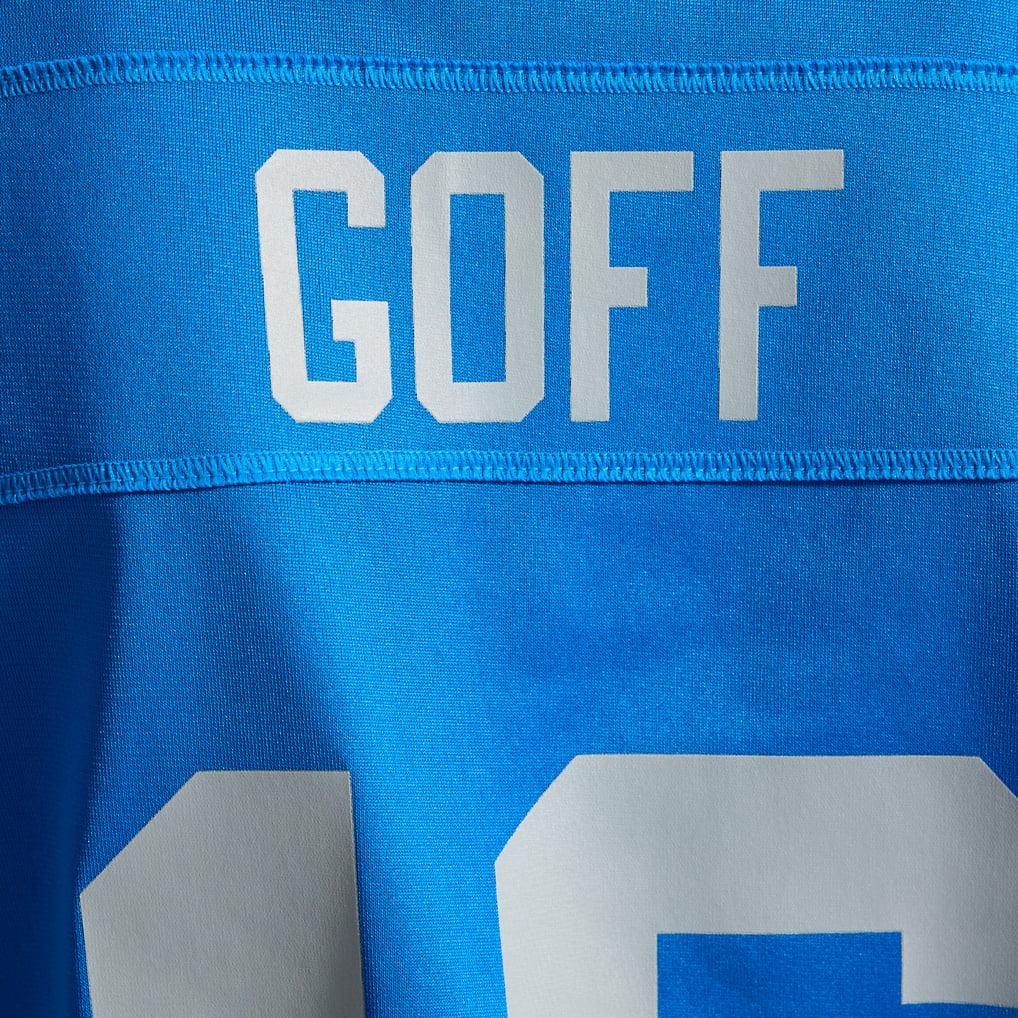 Women's Detroit Lions Jared Goff Blue Alternate Game Jersey