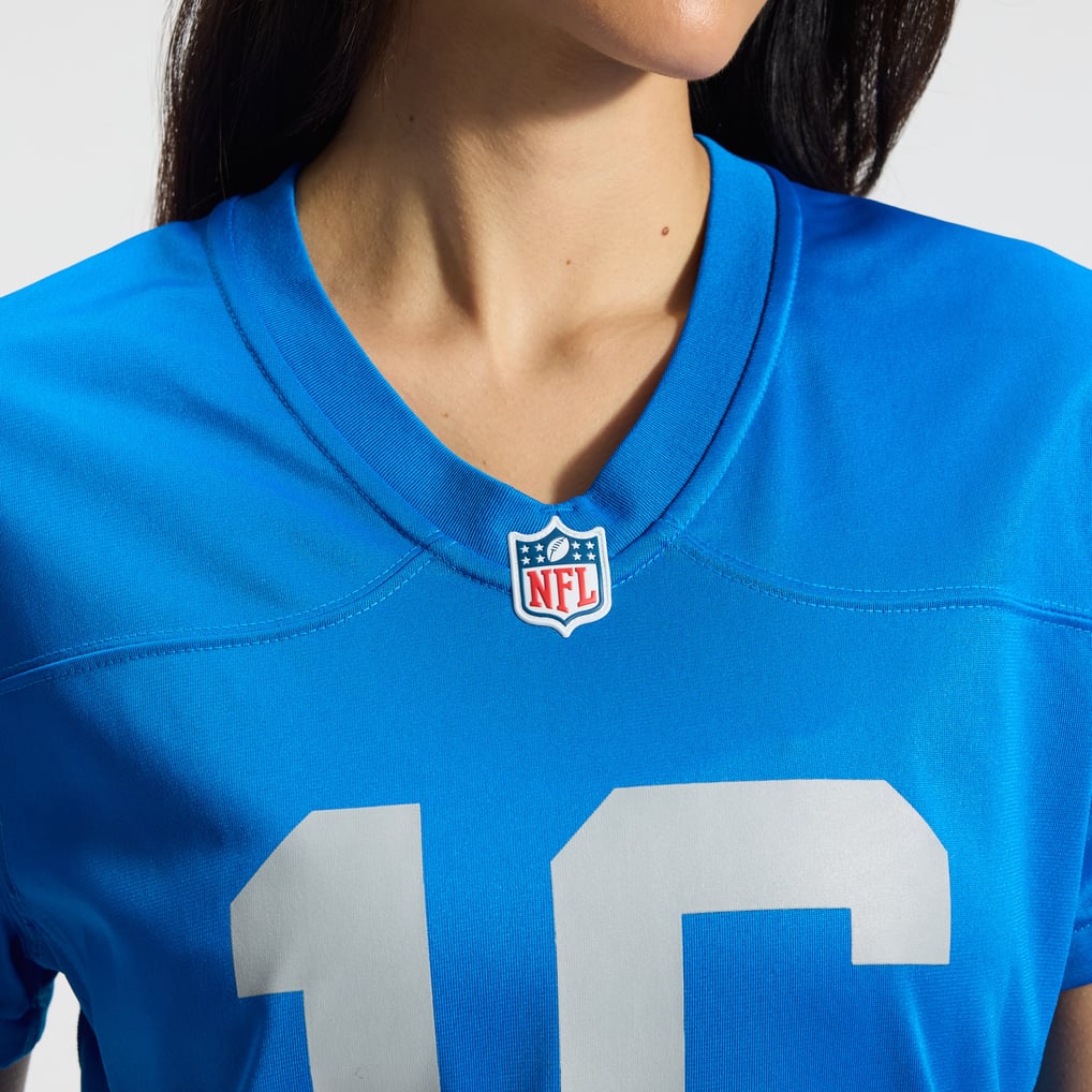 Women's Detroit Lions Jared Goff Blue Alternate Game Jersey