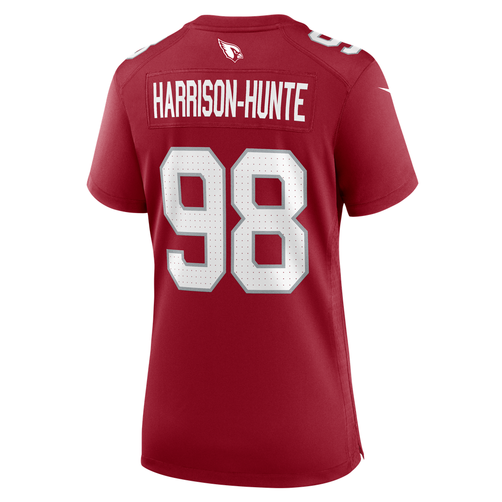 Women's Arizona Cardinals Jared Harrison-Hunte Cardinal Team Game Jersey