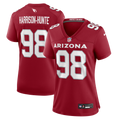 Women's Arizona Cardinals Jared Harrison-Hunte Cardinal Team Game Jersey