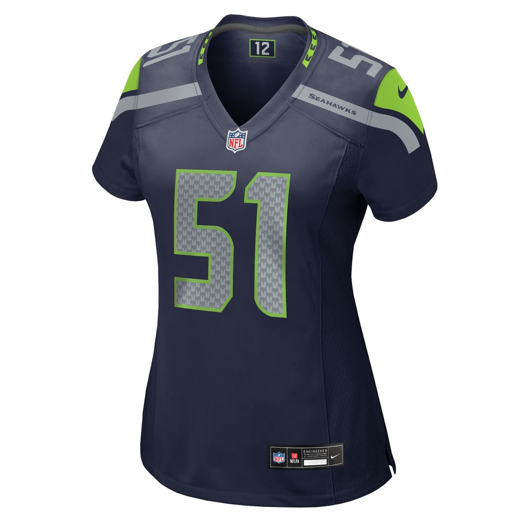 Women's Seattle Seahawks Jared Ivey College Navy Team Game Jersey
