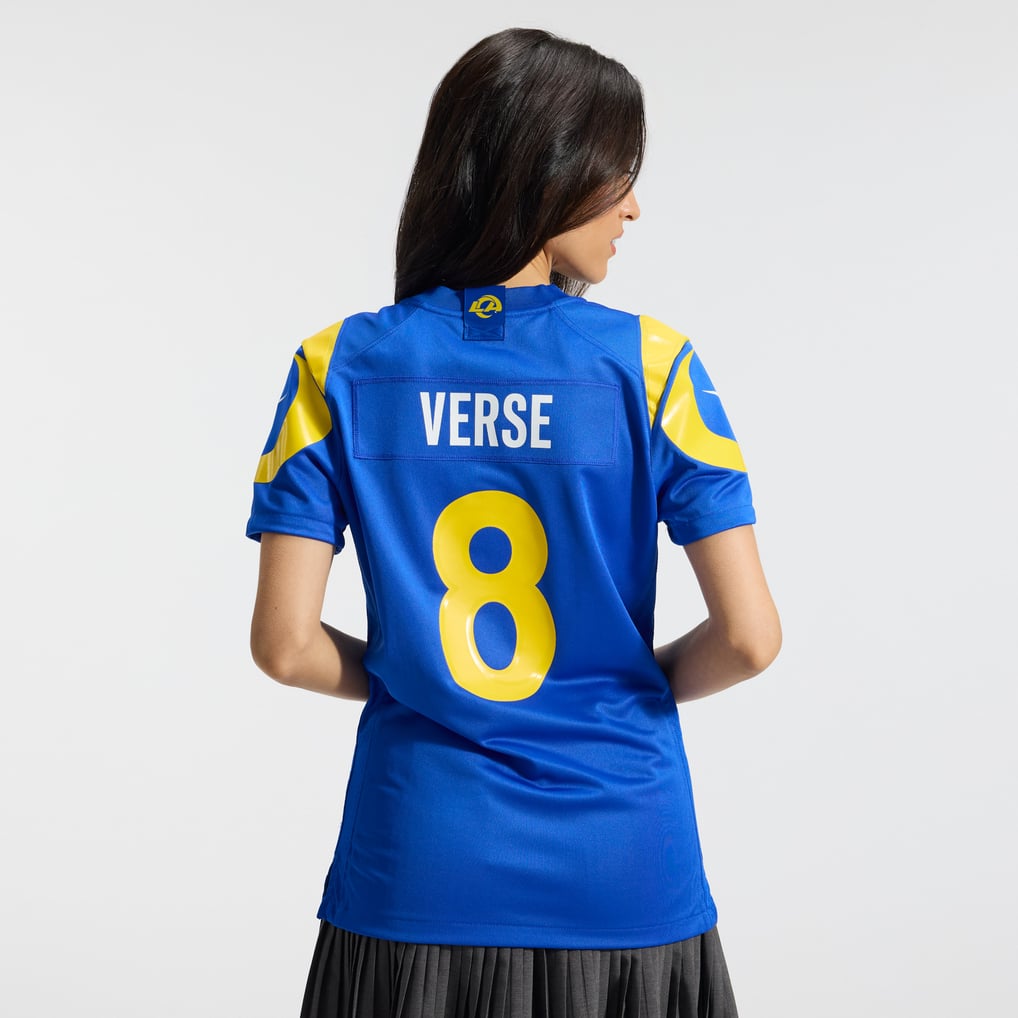 Women's Los Angeles Rams Jared Verse Royal Game Jersey