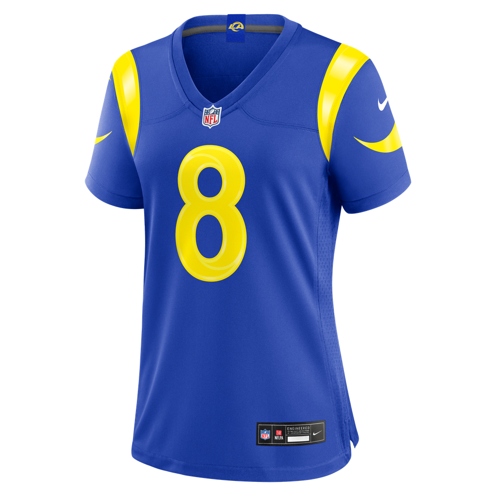 Women's Los Angeles Rams Jared Verse Royal Game Jersey
