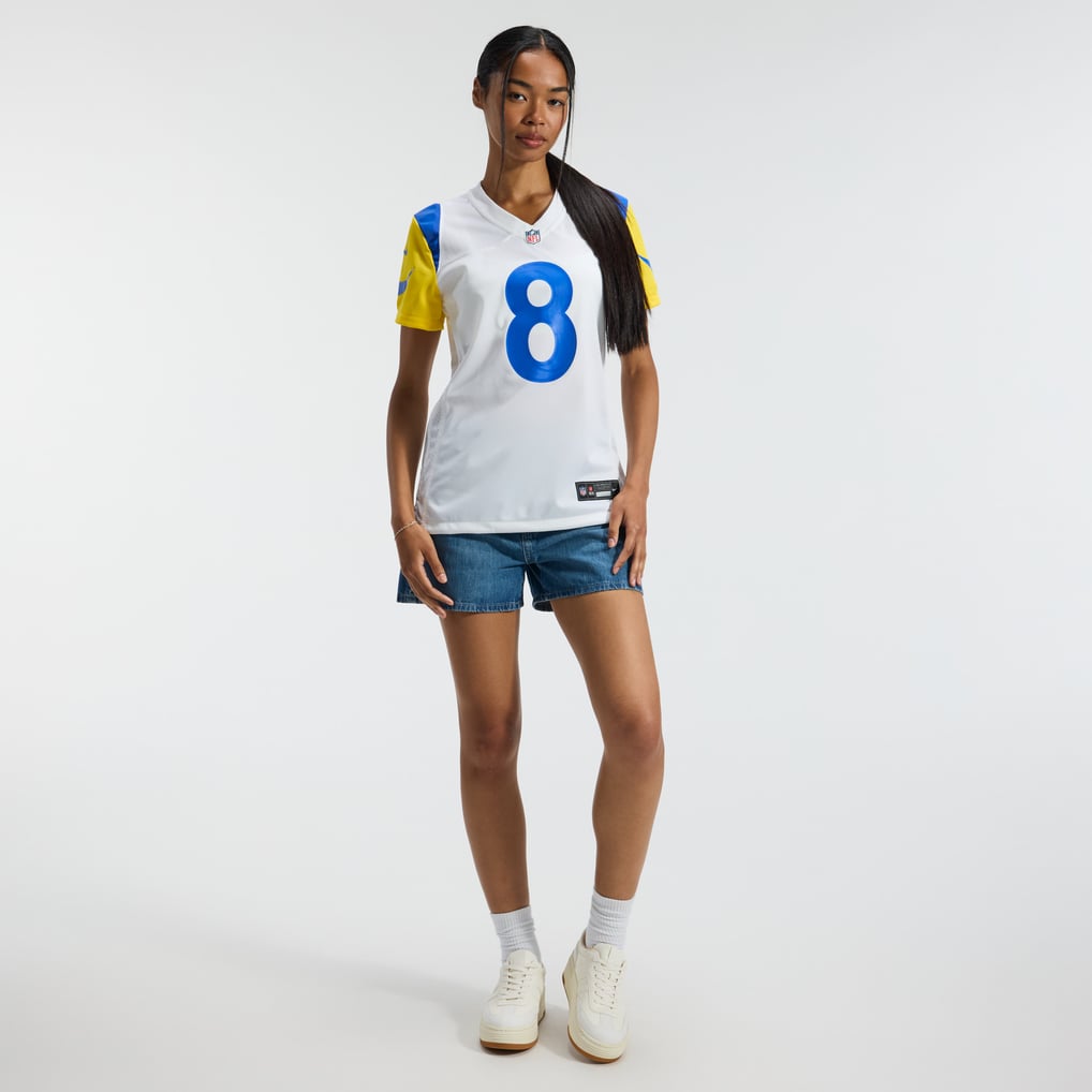 Women's Los Angeles Rams Jared Verse White Game Jersey