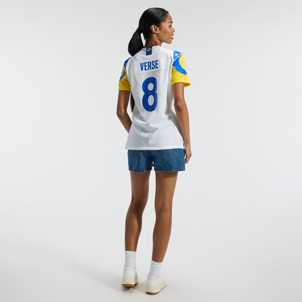 Women's Los Angeles Rams Jared Verse White Game Jersey