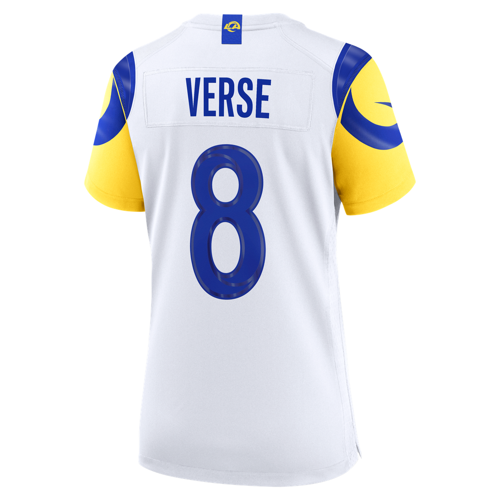 Women's Los Angeles Rams Jared Verse White Game Jersey