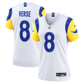Women's Los Angeles Rams Jared Verse White Game Jersey