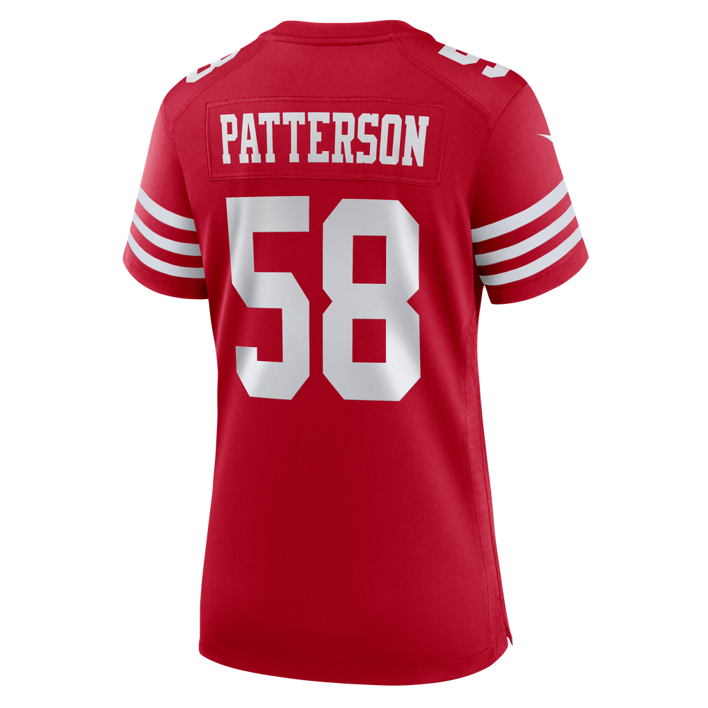 Women's San Francisco 49ers Jarrett Patterson Scarlet Team Game Jersey