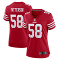 Women's San Francisco 49ers Jarrett Patterson Scarlet Team Game Jersey