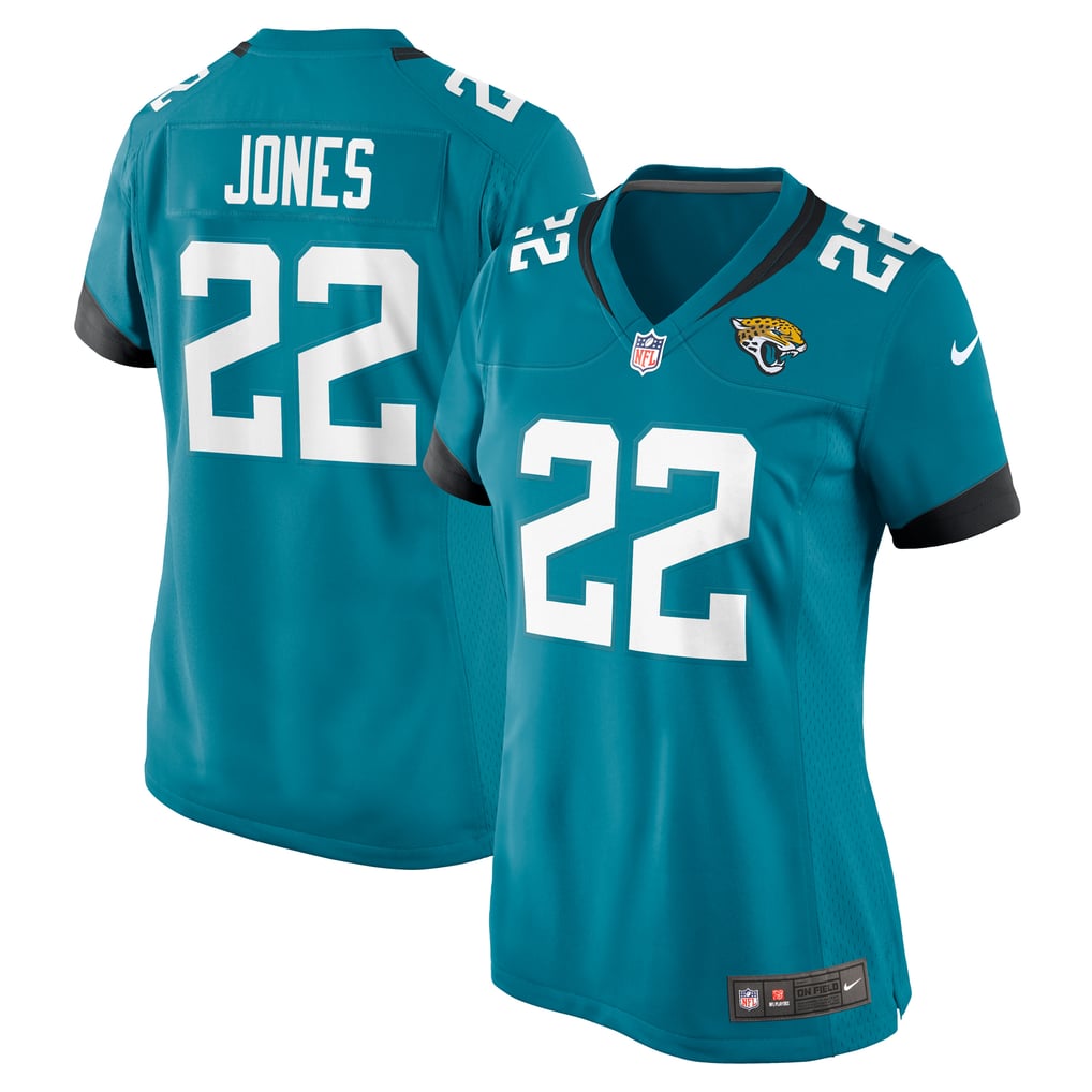 Women's Jacksonville Jaguars Jarrian Jones Teal Game Jersey