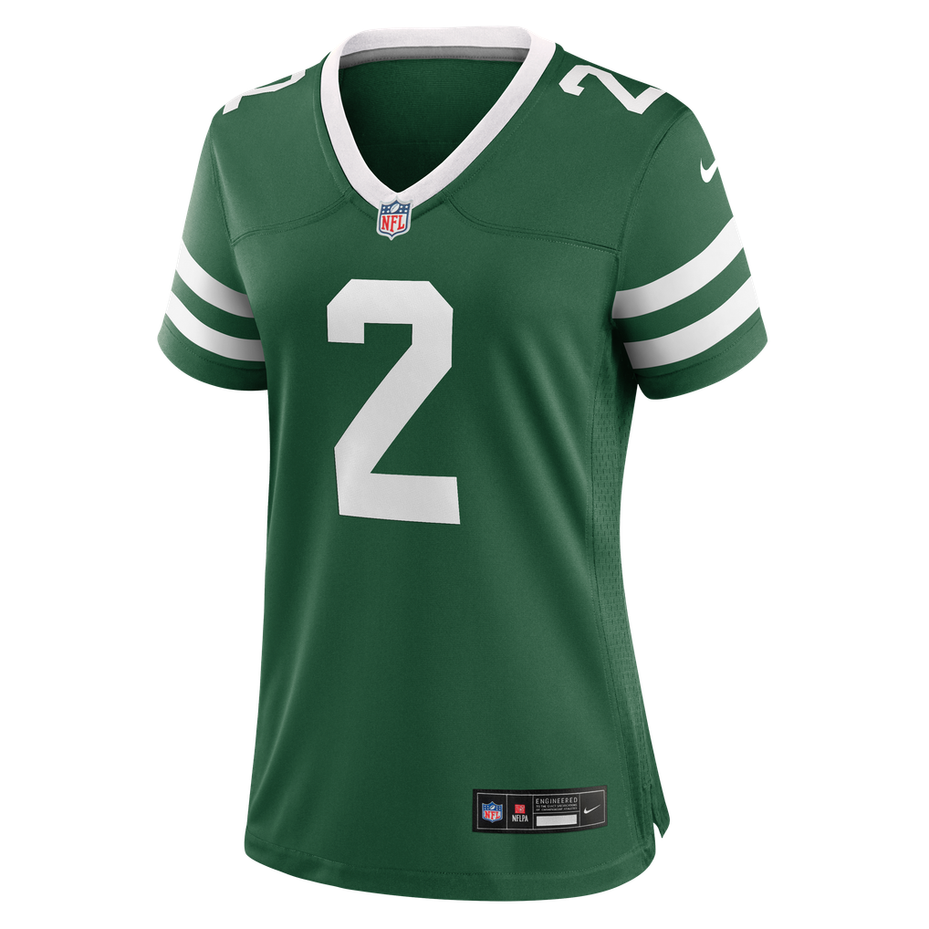 Women's New York Jets Jarvis Brownlee Jr. Legacy Green Team Game Jersey