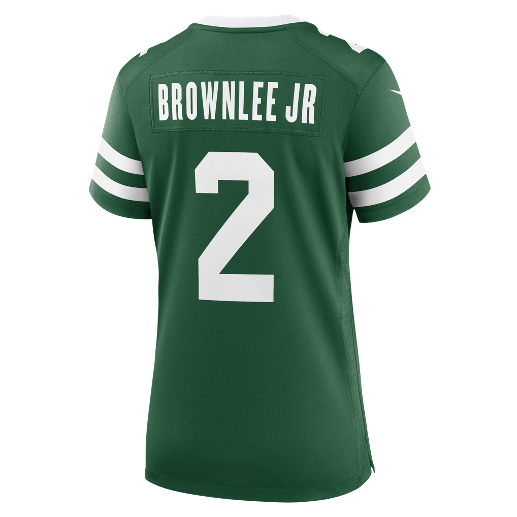 Women's New York Jets Jarvis Brownlee Jr. Legacy Green Team Game Jersey