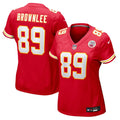 Women's Kansas City Chiefs Jason Brownlee Red Team Game Jersey