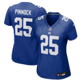 Women's New York Giants Jason Pinnock Royal Team Game Jersey
