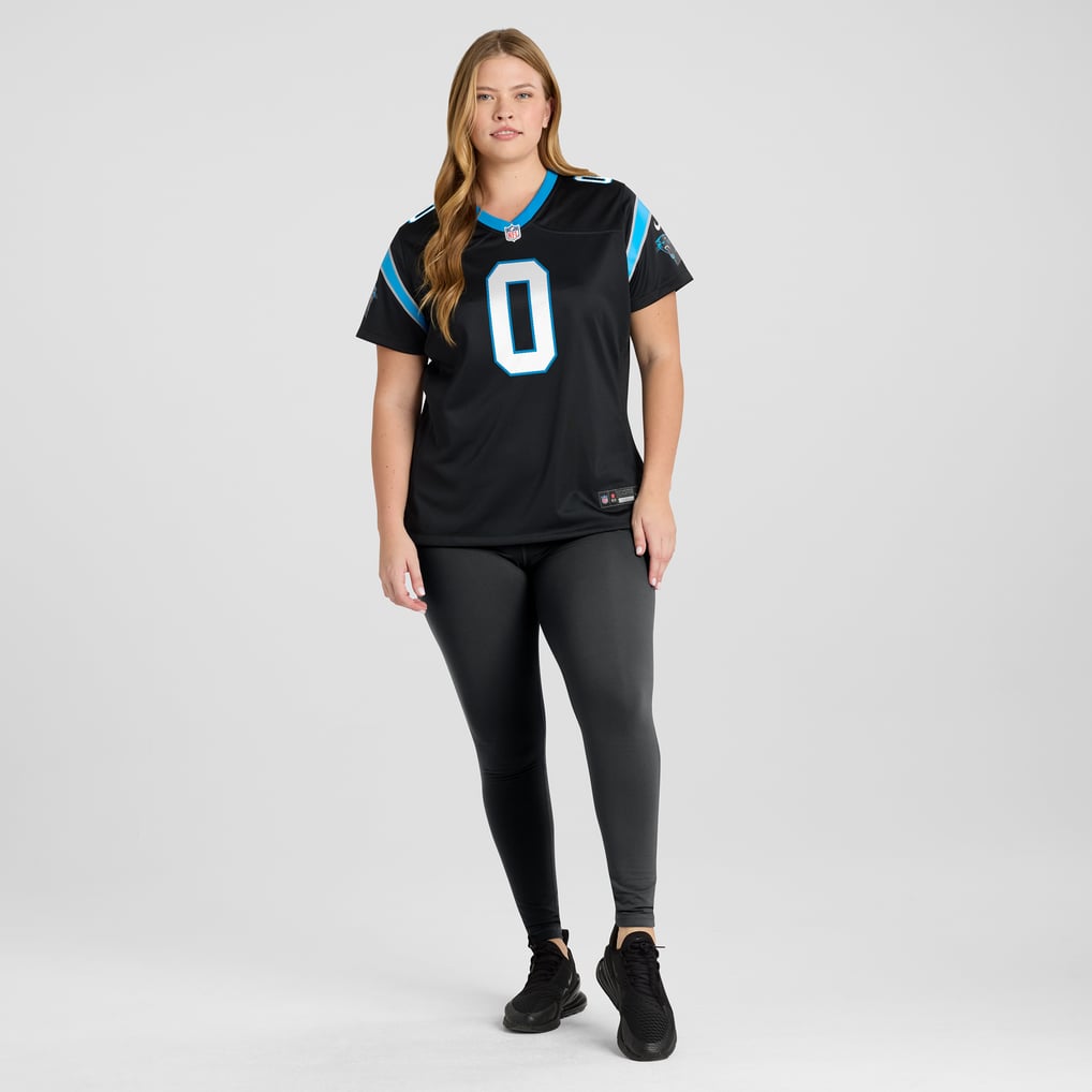 Women's Carolina Panthers Ja'Tavion Sanders Black Game Jersey