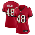 Women's Tampa Bay Buccaneers Javin Wright Red Team Game Jersey