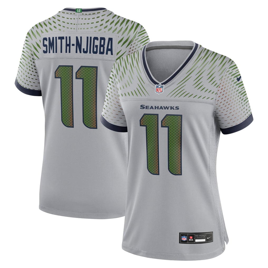Women's Seattle Seahawks Jaxon Smith-Njigba Gray Rivalries Collection Game Jersey