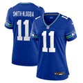 Women's Seattle Seahawks Jaxon Smith-Njigba Royal Throwback Player Game Jersey