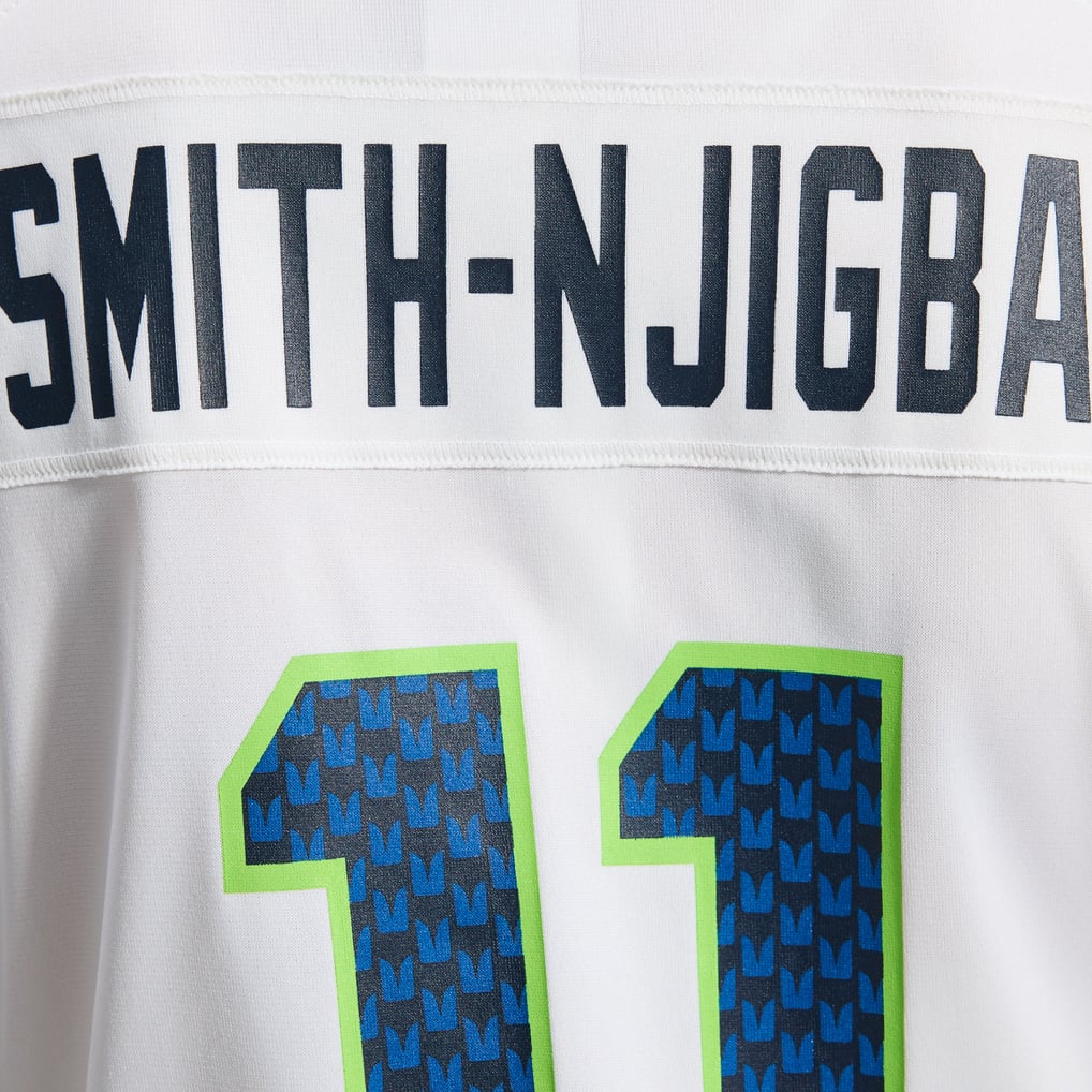 Women's Seattle Seahawks Jaxon Smith-Njigba White Game Jersey