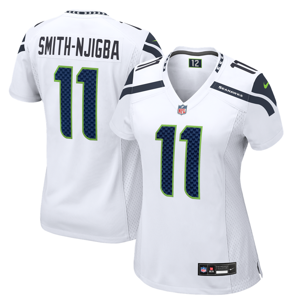 Women's Seattle Seahawks Jaxon Smith-Njigba White Game Jersey