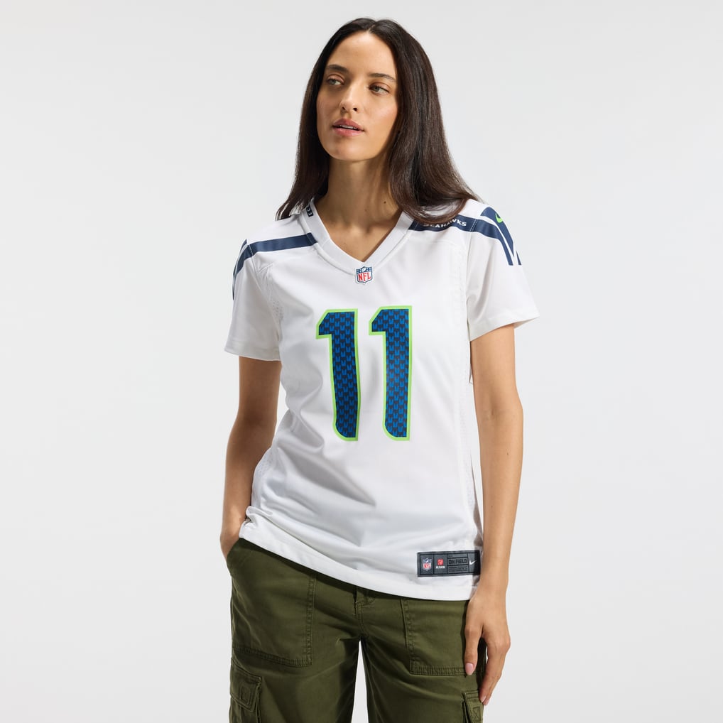 Women's Seattle Seahawks Jaxon Smith-Njigba White Game Jersey