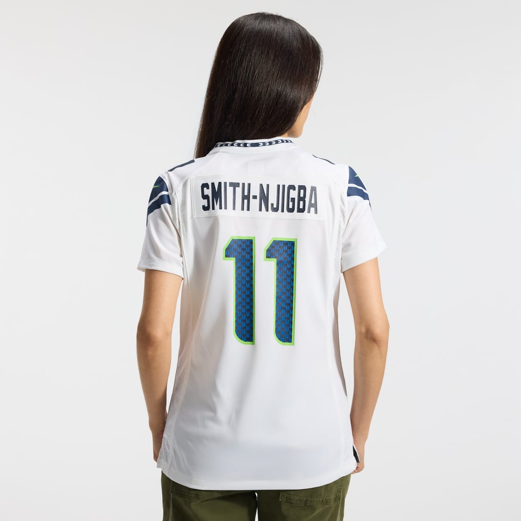 Women's Seattle Seahawks Jaxon Smith-Njigba White Game Jersey