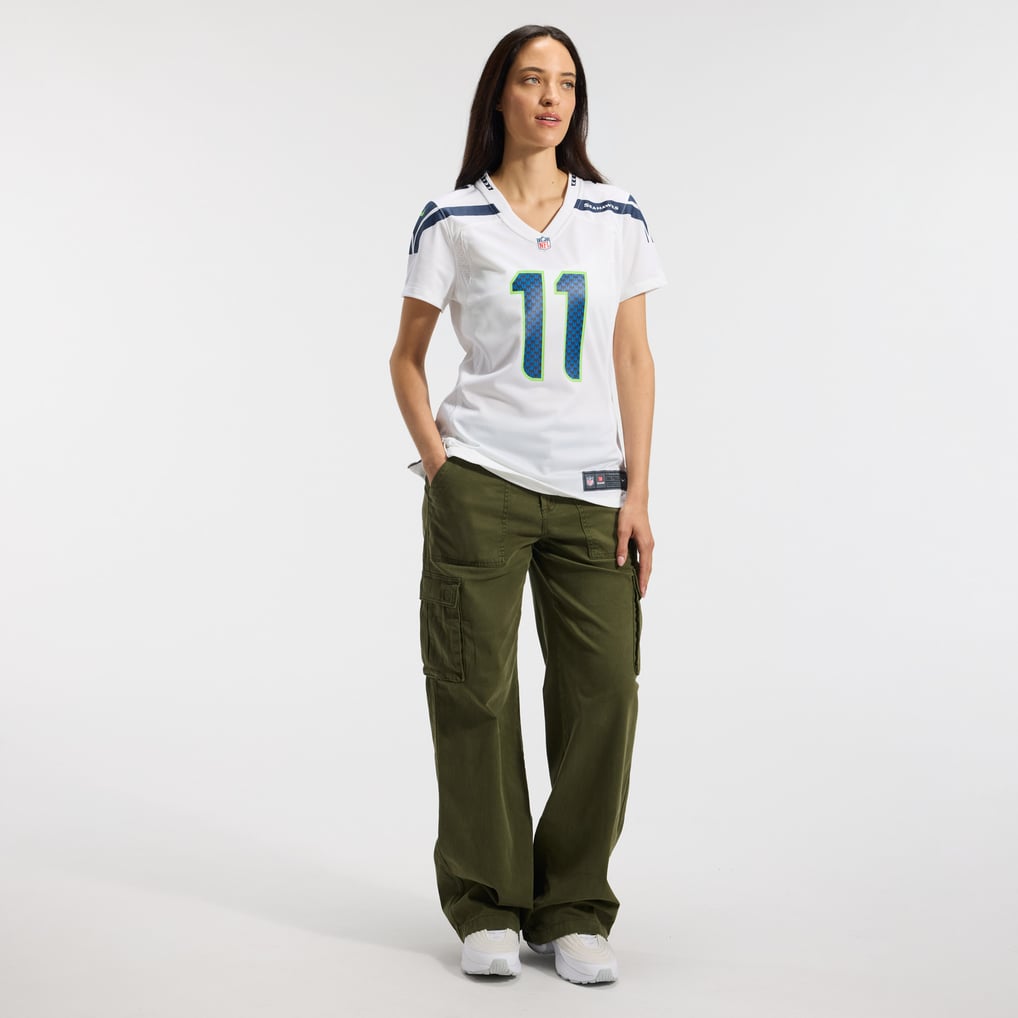 Women's Seattle Seahawks Jaxon Smith-Njigba White Game Jersey