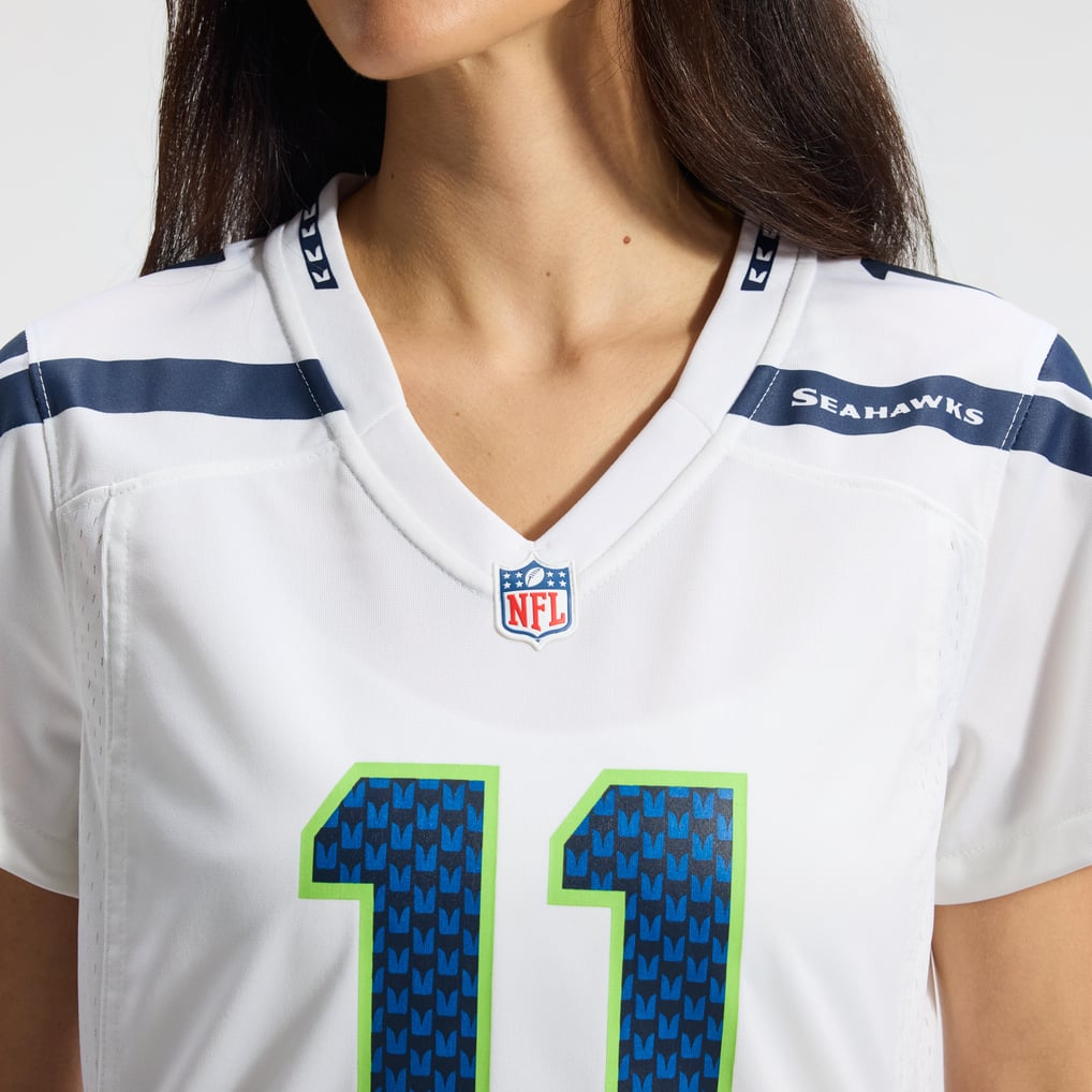 Women's Seattle Seahawks Jaxon Smith-Njigba White Game Jersey