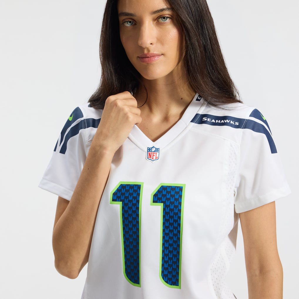 Women's Seattle Seahawks Jaxon Smith-Njigba White Game Jersey