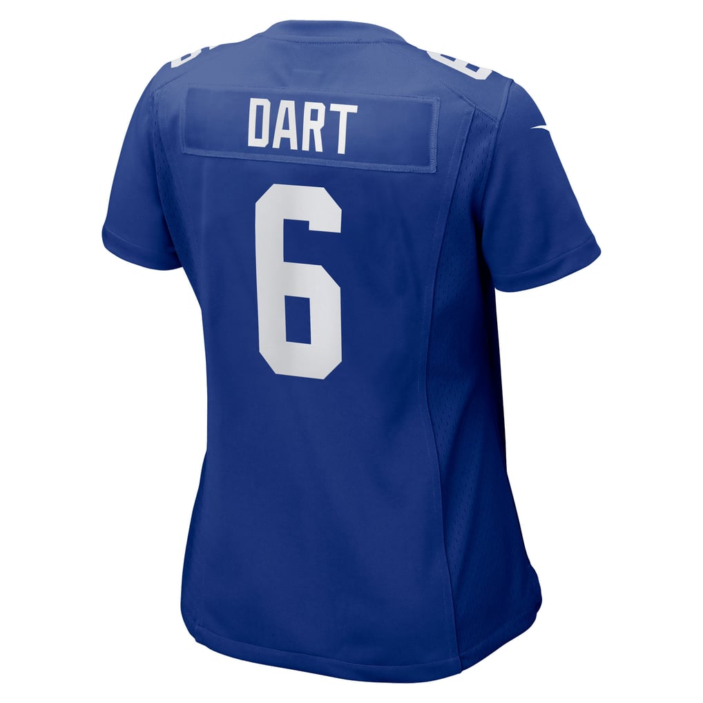 Women's New York Giants Jaxson Dart Royal Team Game Jersey