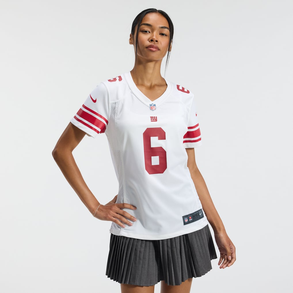 Women's New York Giants Jaxson Dart White Game Jersey