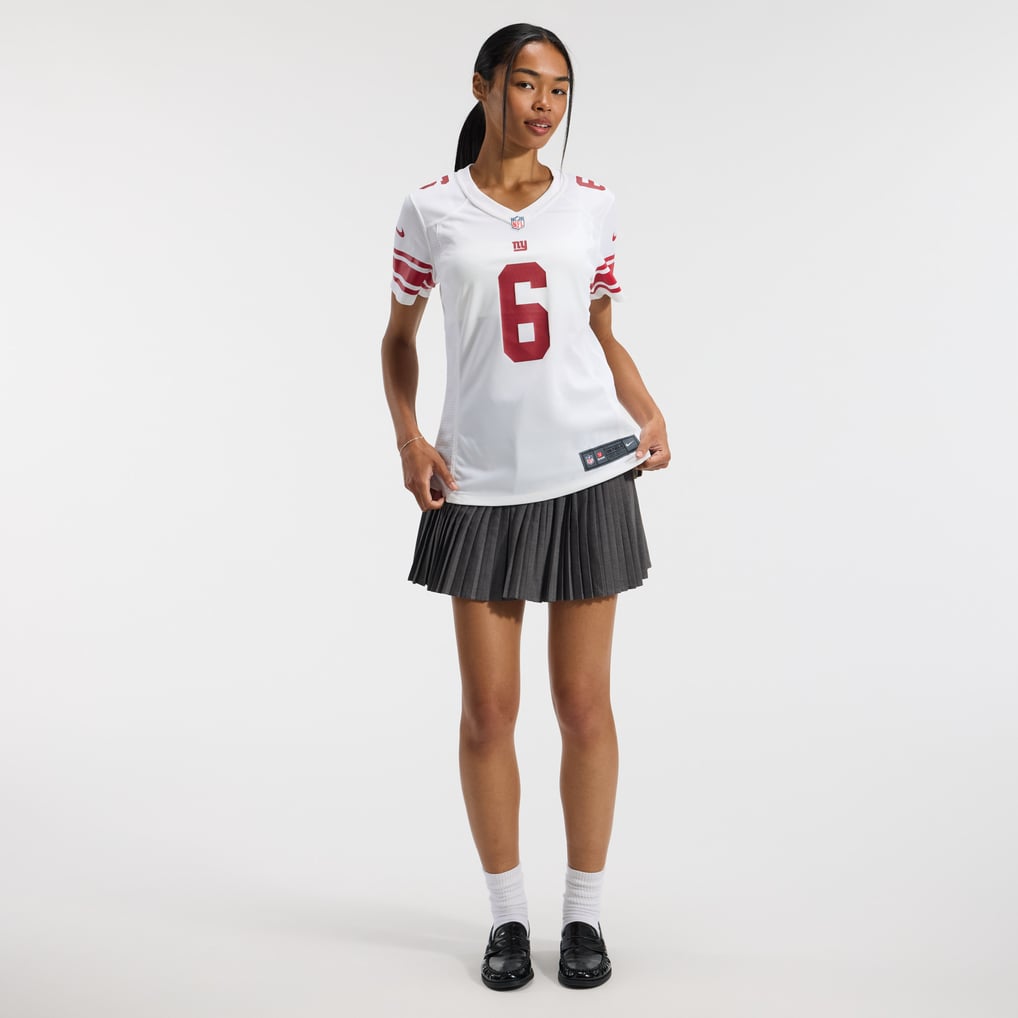 Women's New York Giants Jaxson Dart White Game Jersey