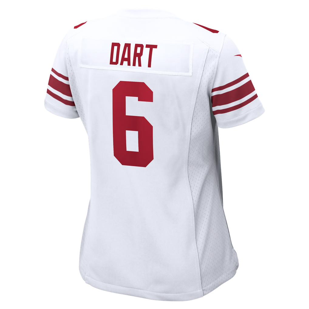 Women's New York Giants Jaxson Dart White Game Jersey
