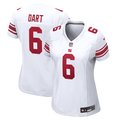 Women's New York Giants Jaxson Dart White Game Jersey