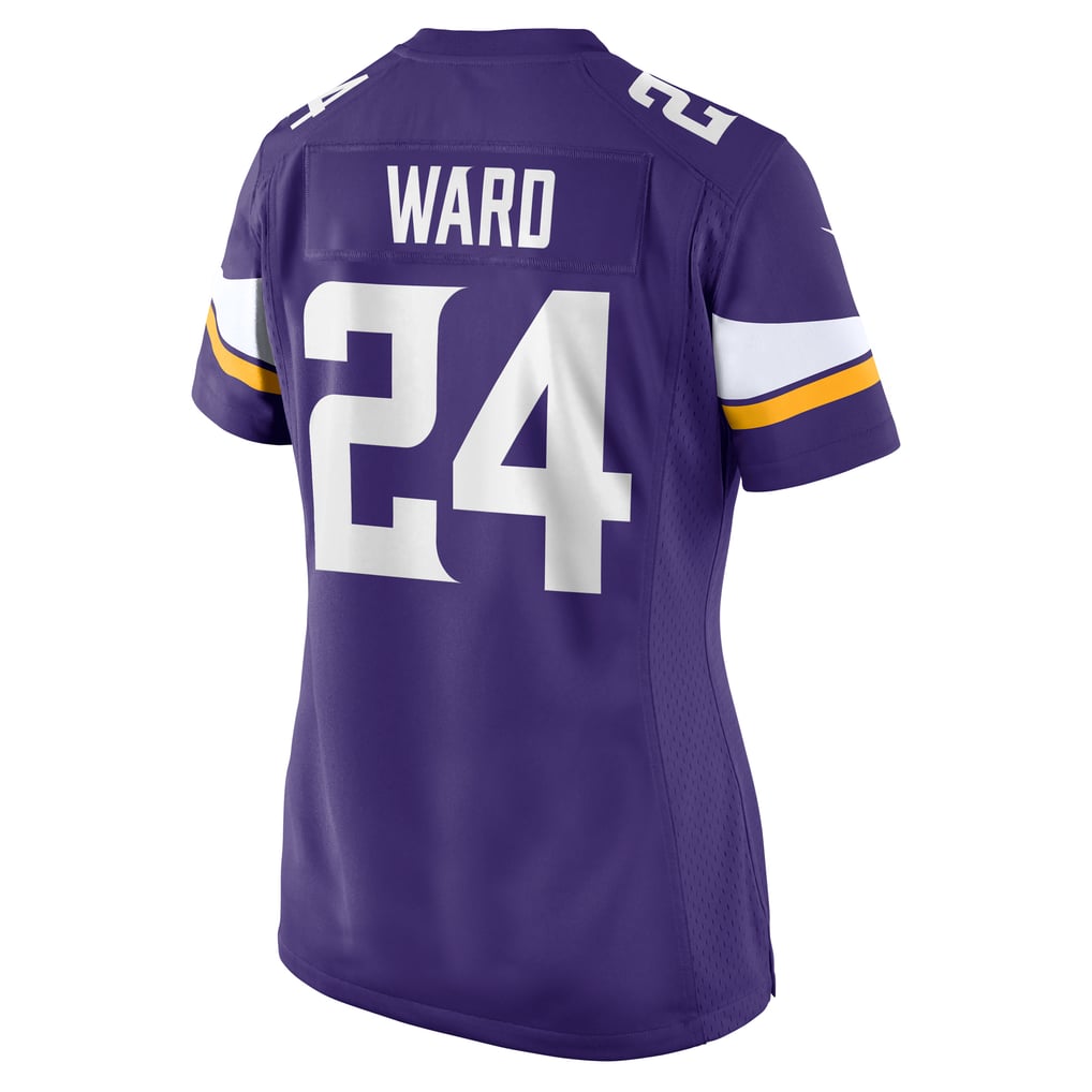 Women's Minnesota Vikings Jay Ward Purple Team Game Jersey