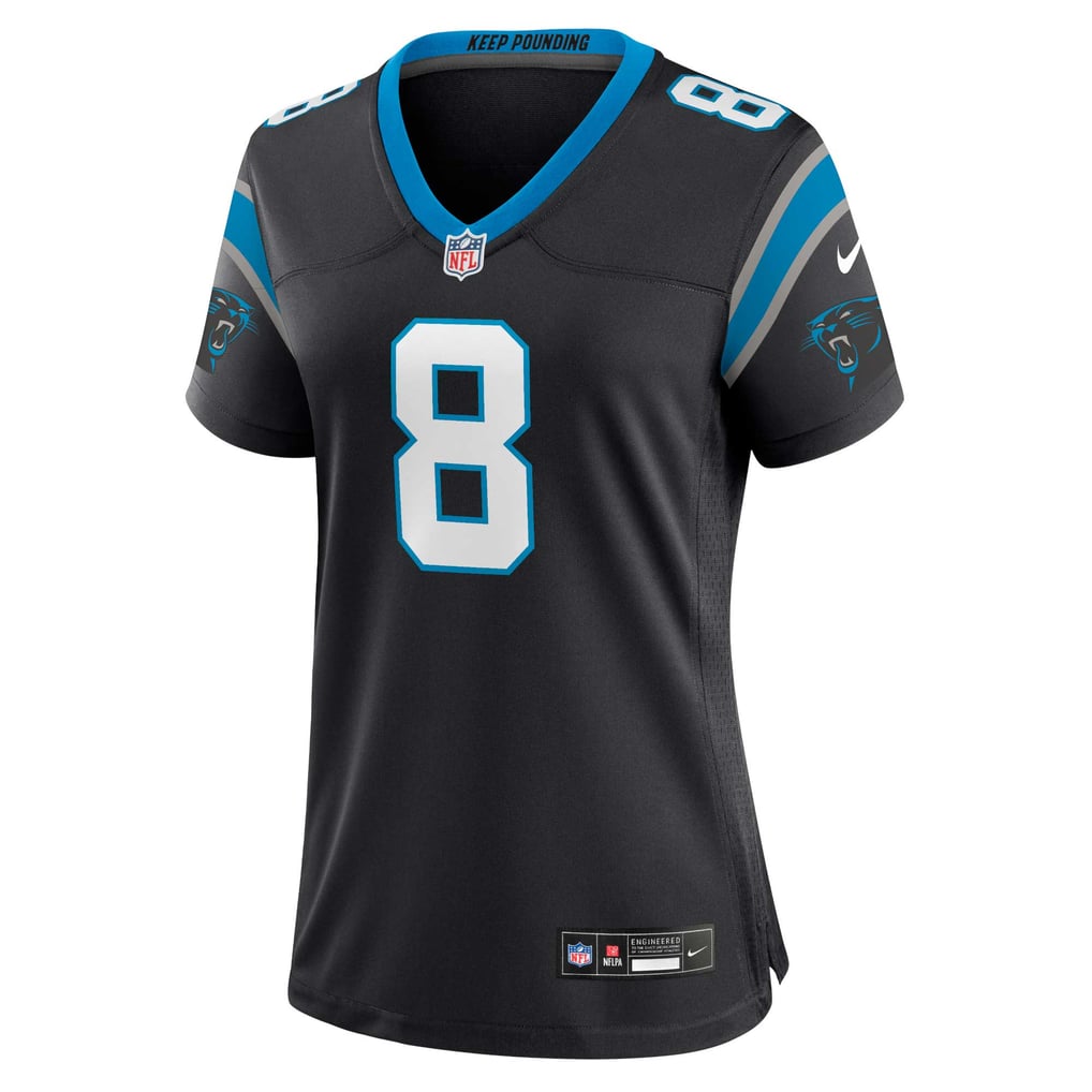 Women's Carolina Panthers Jaycee Horn Black Player Jersey