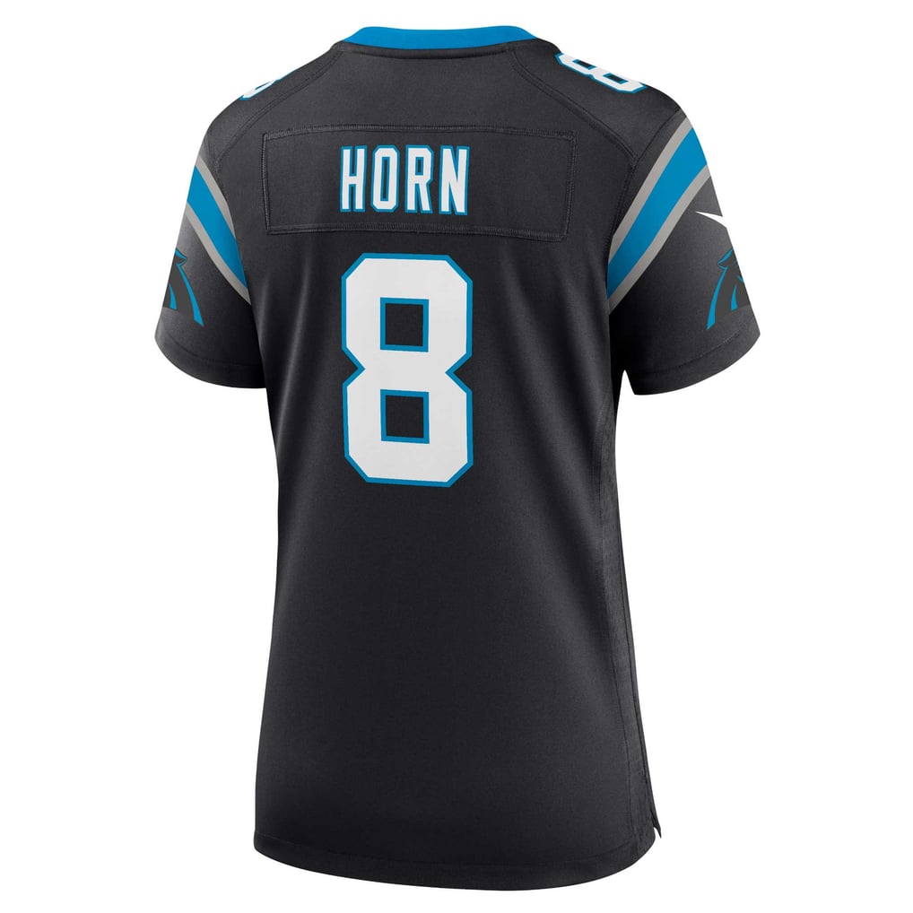 Women's Carolina Panthers Jaycee Horn Black Player Jersey
