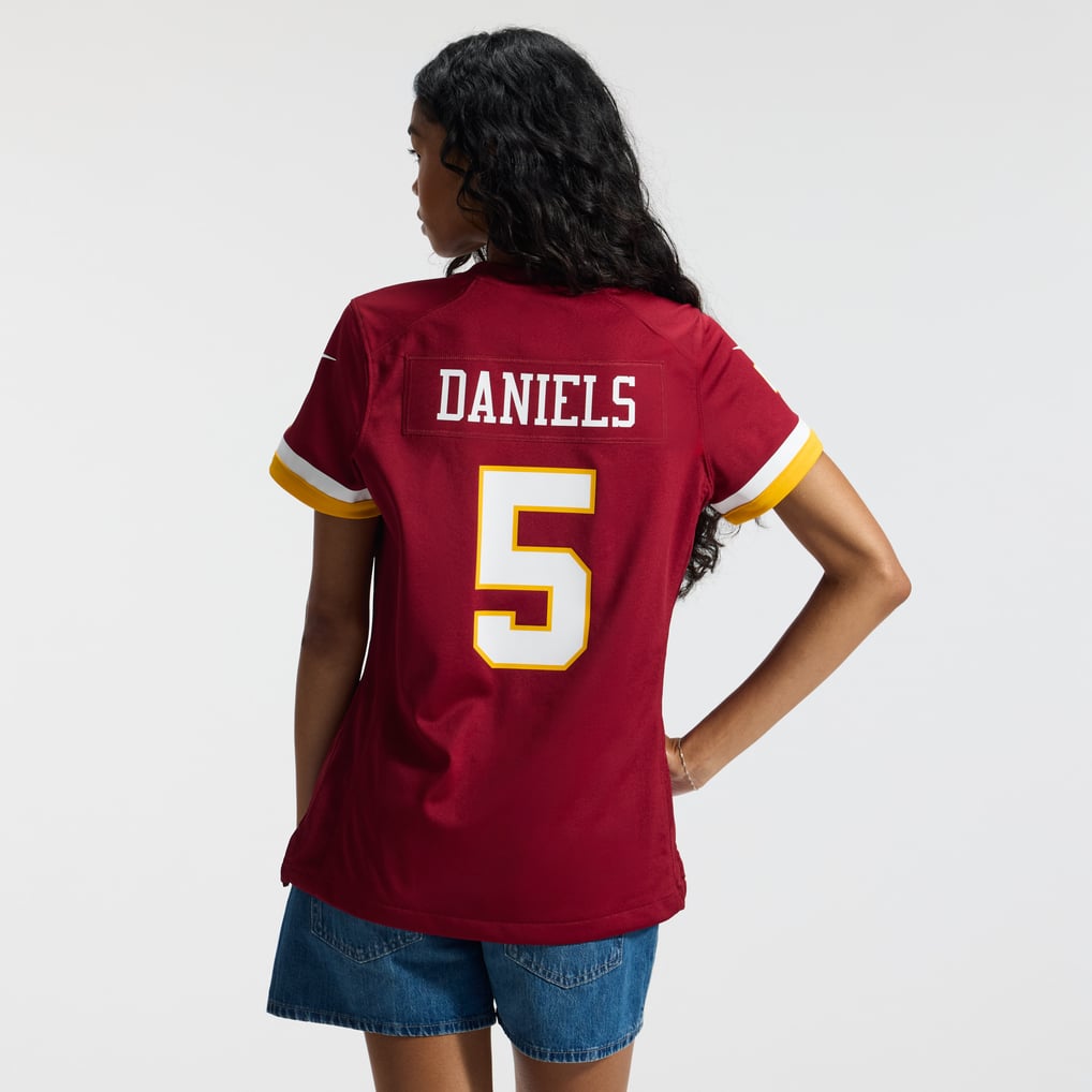 Women's Washington Commanders Jayden Daniels Burgundy Game Jersey