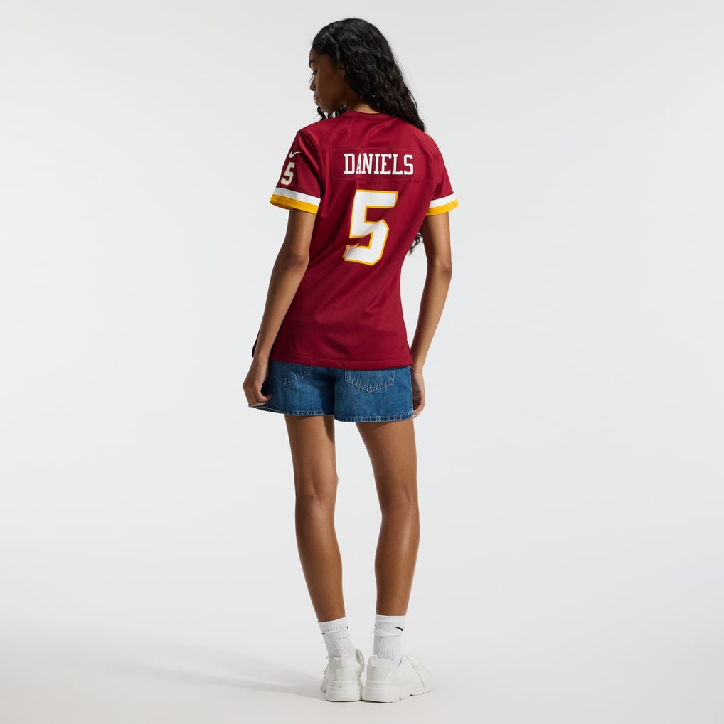 Women's Washington Commanders Jayden Daniels Burgundy Game Jersey