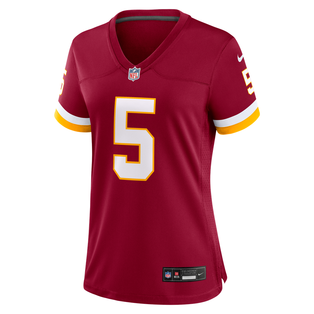 Women's Washington Commanders Jayden Daniels Burgundy Game Jersey