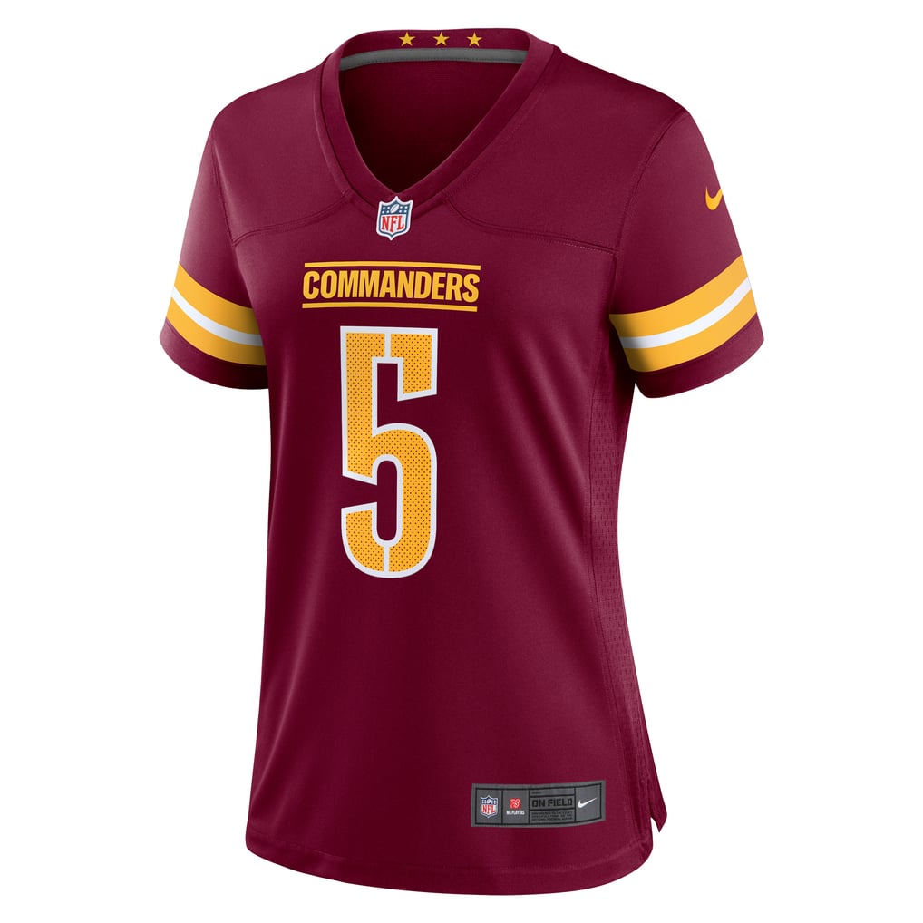 Women's Washington Commanders Jayden Daniels Burgundy Player Game Jersey